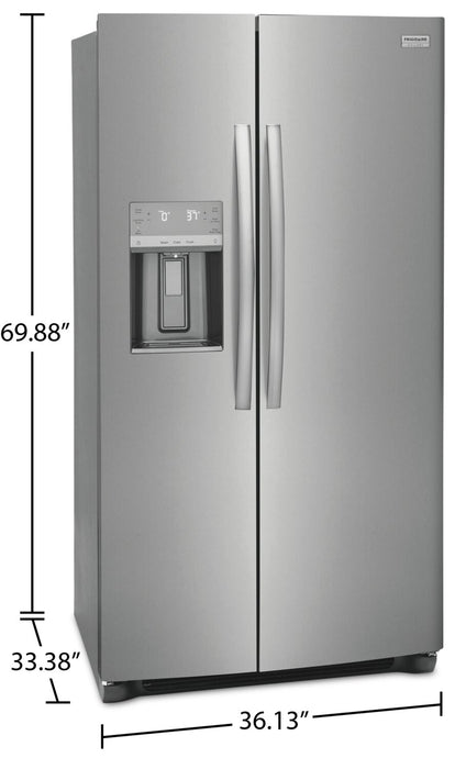 Frigidaire 25.6 Cu. Ft. Side-by-Side Refrigerator - GRSS2652AF