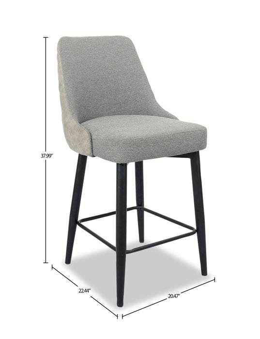 Eden Counter-Height Stool - Grey