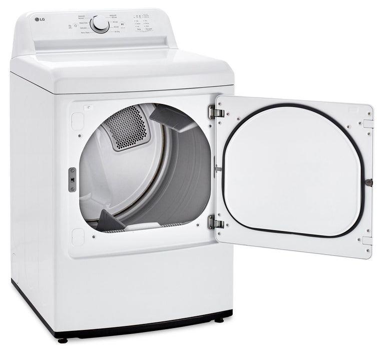 LG 7.3 Cu. Ft. Ultra Large Capacity Electric Dryer with Sensor Dry - DLE6100W