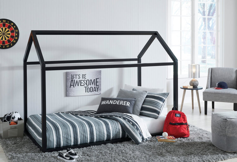 Walt Twin Bed - Black