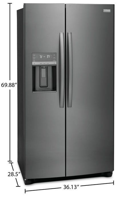 Frigidaire 22.3 Cu. Ft. Counter Depth Side-by-Side Refrigerator - GRSC2352AD