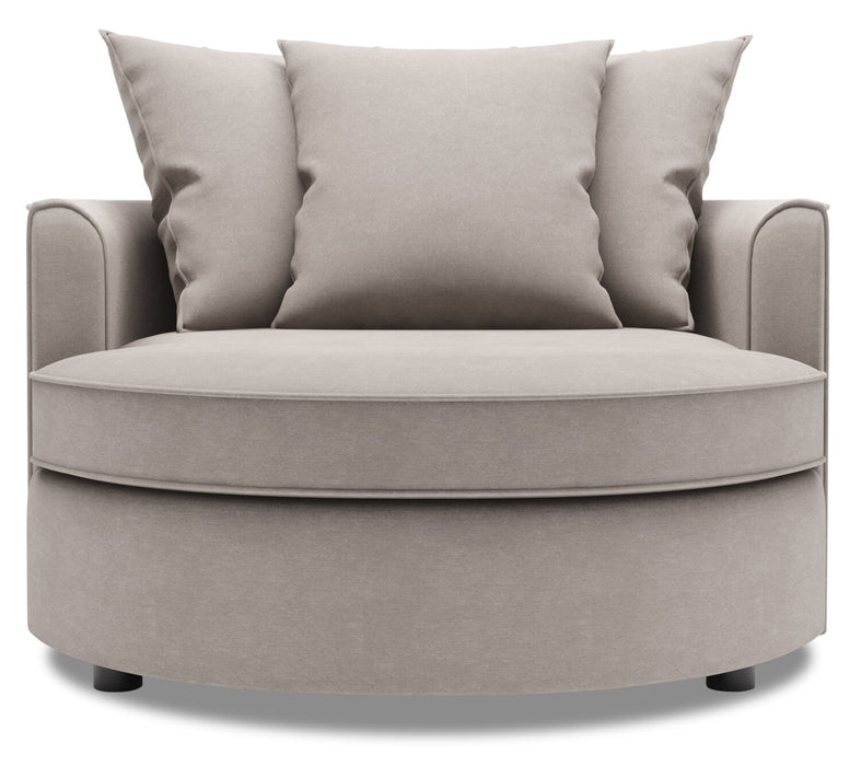 Sofa Lab The Cuddler Chair - Pax Slate
