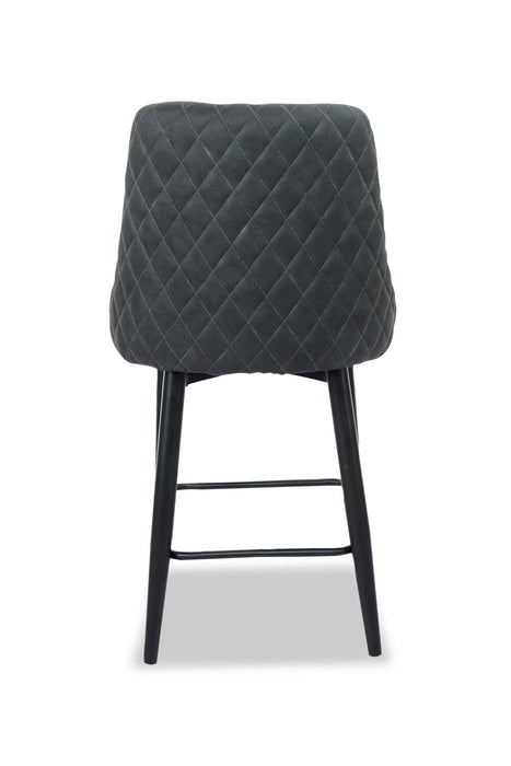 Eden Counter-Height Stool - Charcoal
