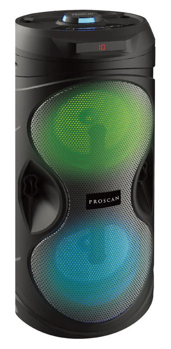 Proscan LED Light Up Bluetooth Speaker