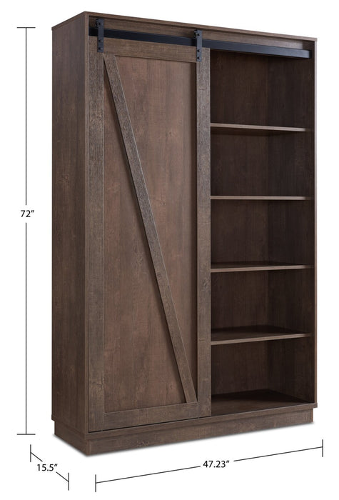 Warren Accent Cabinet - Walnut Oak