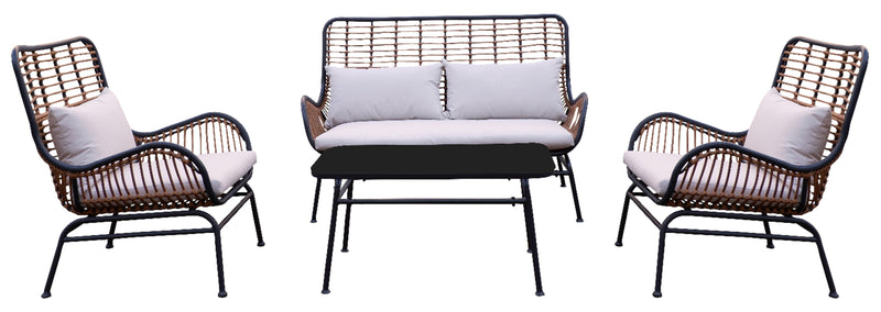 Maki 4-Piece Patio Conversation Set