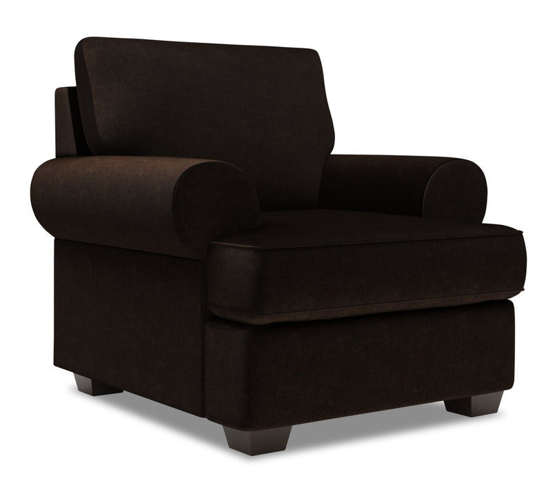 Sofa Lab Roll Chair - Luxury Chocolate