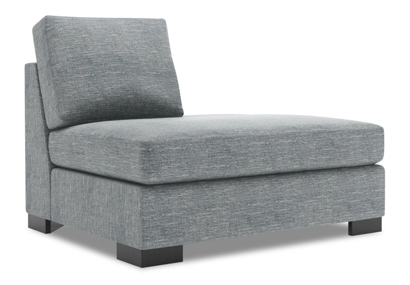 Sofa Lab Track RAF Chaise Return - Luna Pewter
