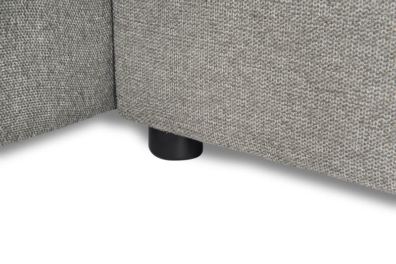 Savvy 2-Piece Left-Facing Linen-Look Sectional