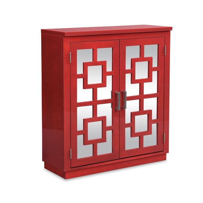 Darci Accent Cabinet - Red