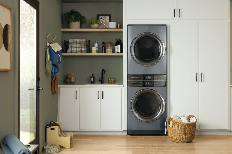 Electrolux Laundry Tower™ with 5.2 Cu. Ft. Washer and 8 Cu. Ft. Electric Dryer - ELTE760CAT 