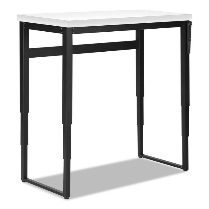 Kai Height-Adjustable Desk - White/Black