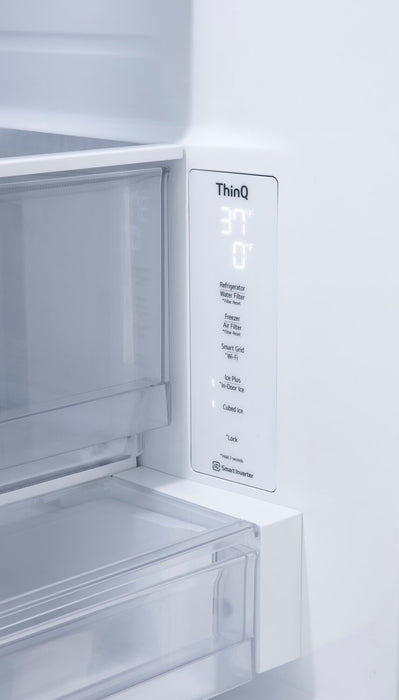 LG 31 Cu. Ft. Smart Standard-Depth MAX ™ French-Door Refrigerator - LRFXS3106S