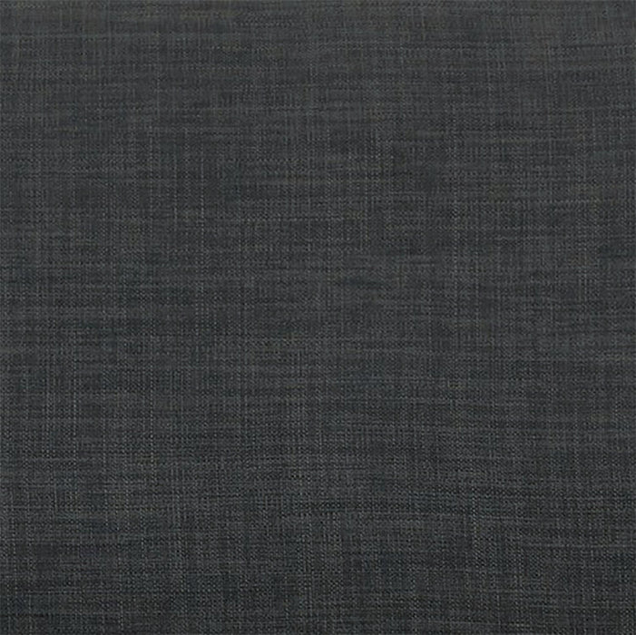 Sawyer Linen-Look Fabric Chair - Charcoal Grey