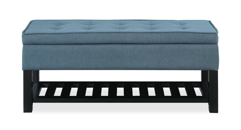Ryan Storage Bench - Navy