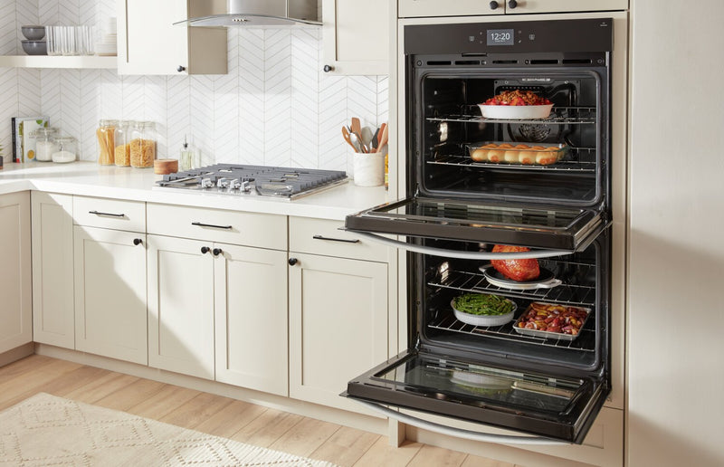 Whirlpool 10 Cu. Ft. Smart Double Wall Oven with Air Fry - WOED7030PV