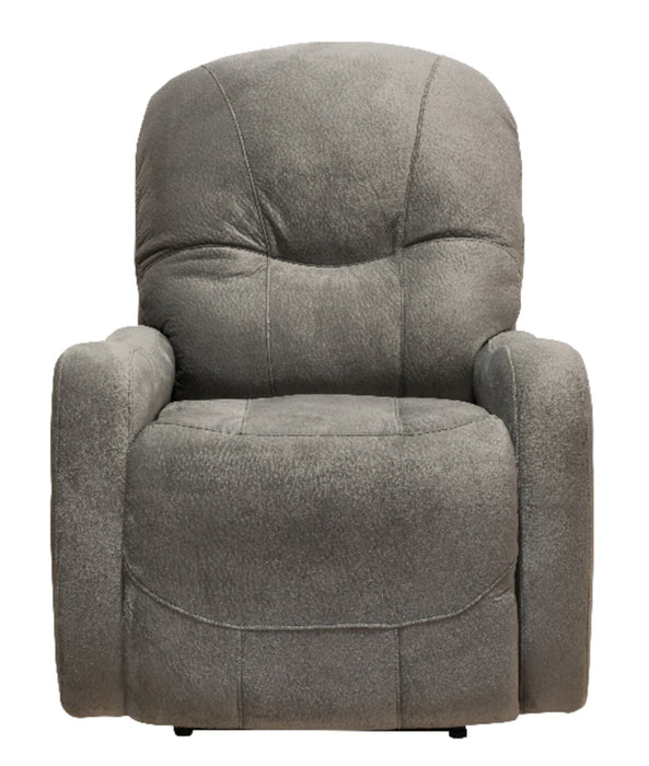Everett Polyester Reclining Chair - Grey