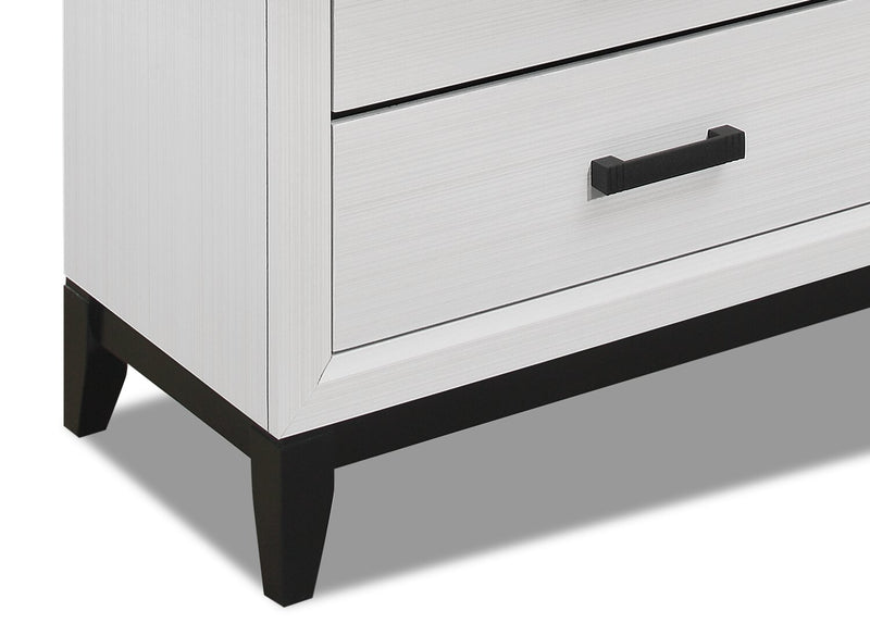 Kate 5-Piece King Bedroom Package - White