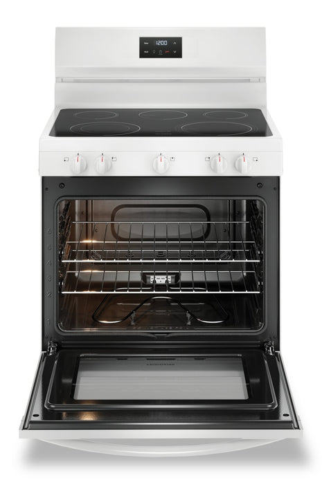 Frigidaire 5.3 Cu. Ft. Electric Range with Quick Boil Element - FCRE305CBW 