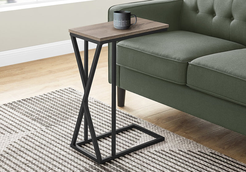 Leila Chairside Table - Taupe 