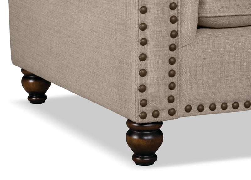 Wynn Chenille Sofa - Beige