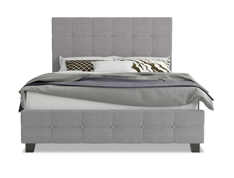Page Queen Bed - Grey