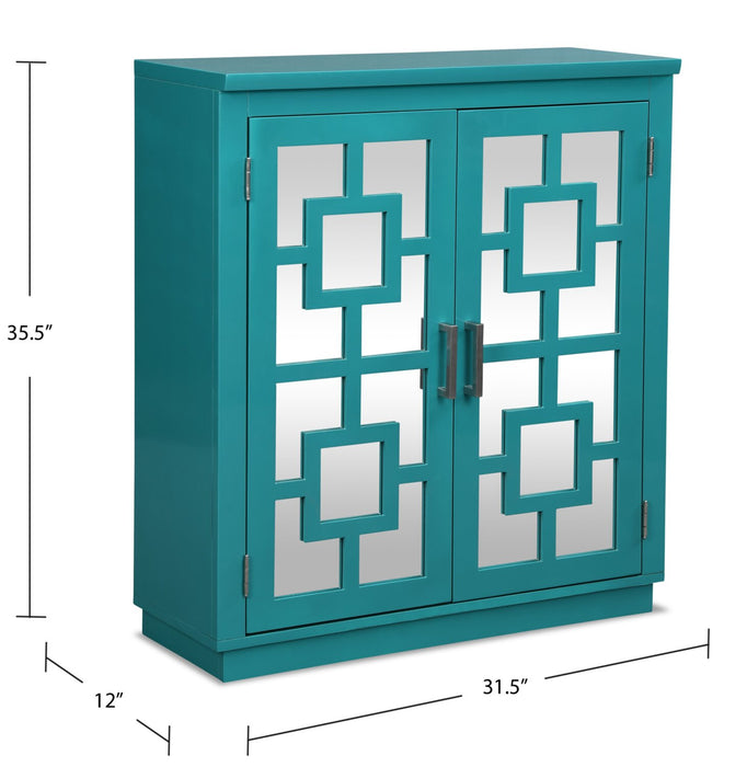 Darci Accent Cabinet - Blue