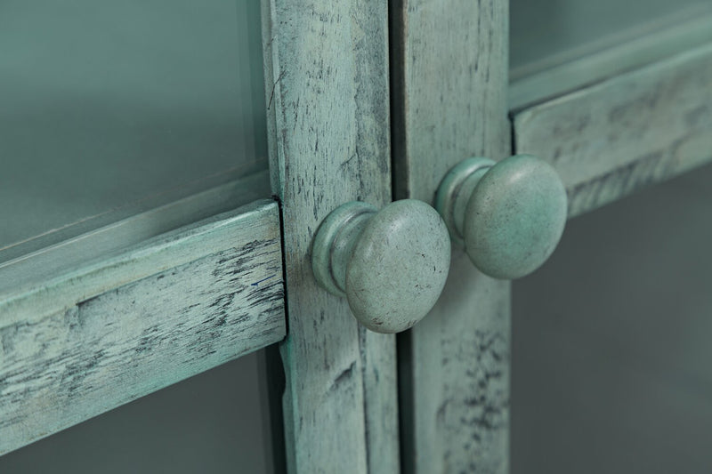 Rocco Small Accent Cabinet - Blue