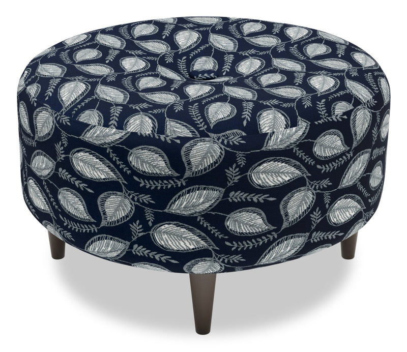 Sofa Lab The Curve Ottoman - Midnight