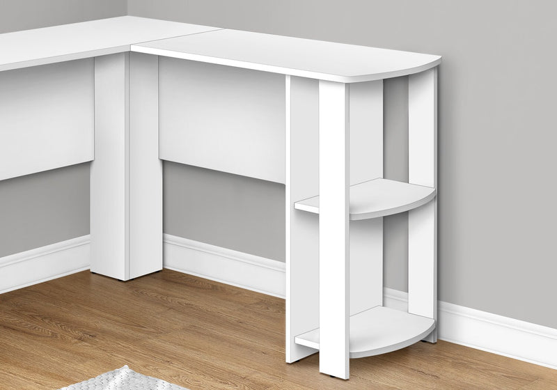 Eason L-Shaped Desk - White