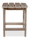 Bask End Table - Taupe