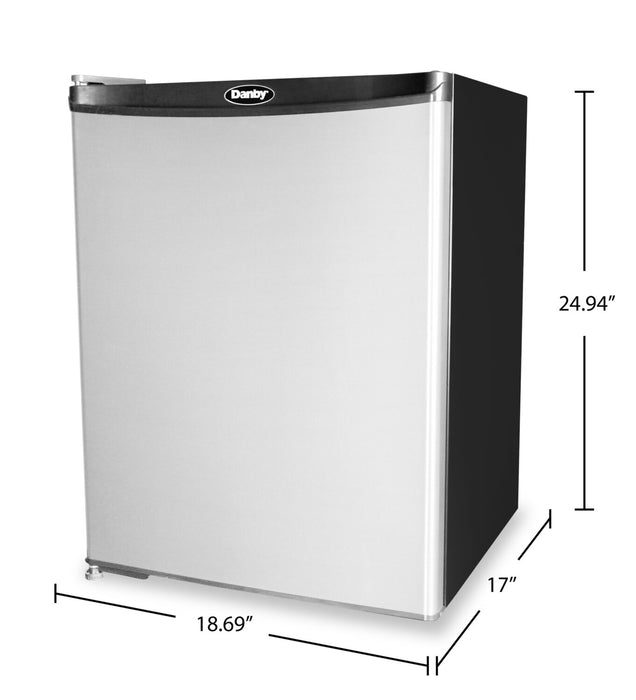 Danby 2.2 Cu. Ft. Compact Refrigerator - DAR022A1SLDB