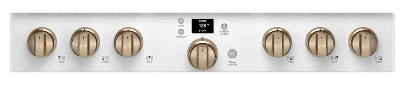 Café 6.2 Cu. Ft. Smart Commercial-Style 6-Burner Gas Range - CGY366P4TW2