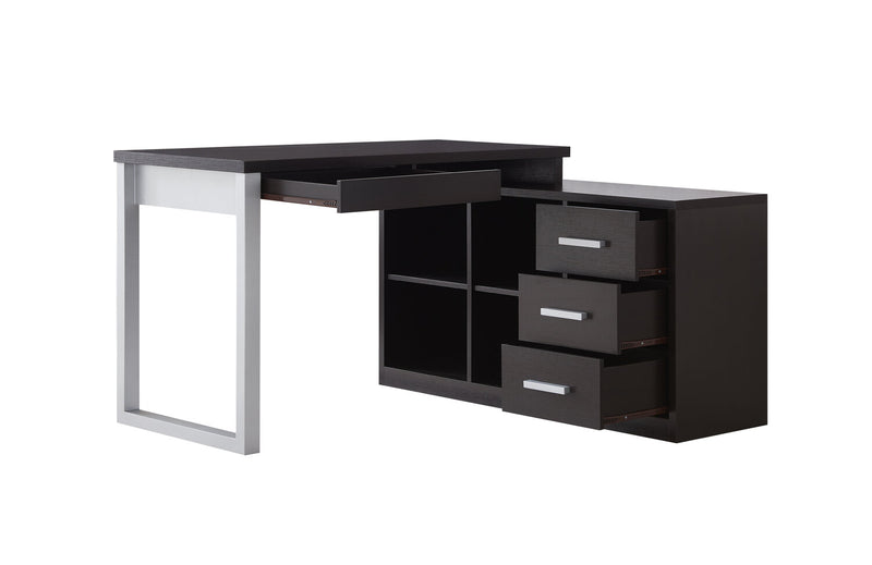 Owen Reversible Corner Desk – Espresso