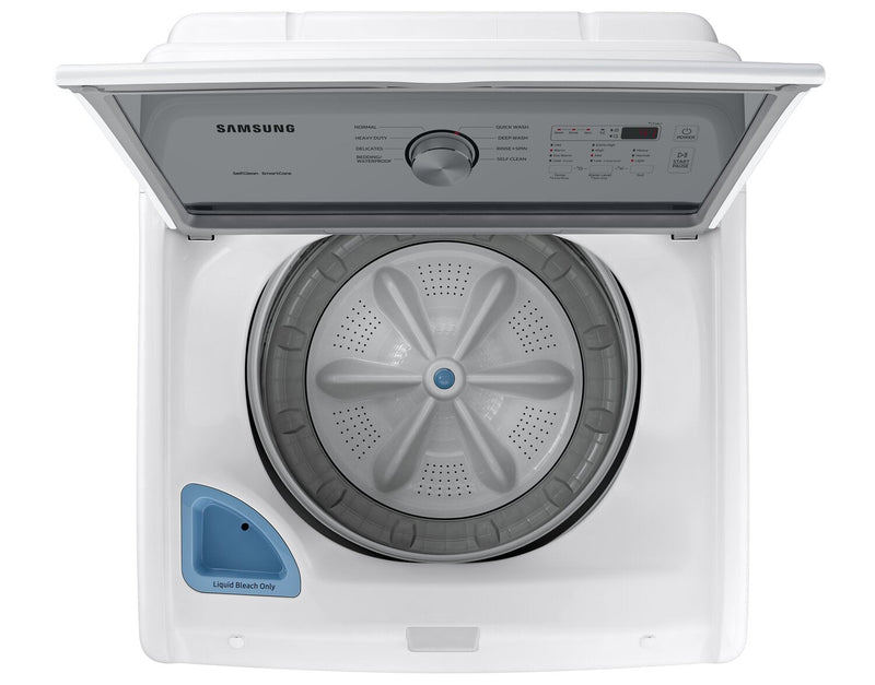 Samsung 5.2 Cu. Ft. Top-Load High-Efficiency Washer - White - WA45T3200AW/A4 