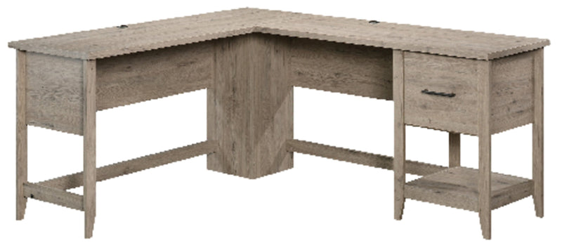 Erick L-Shaped Desk - Laurel Oak 
