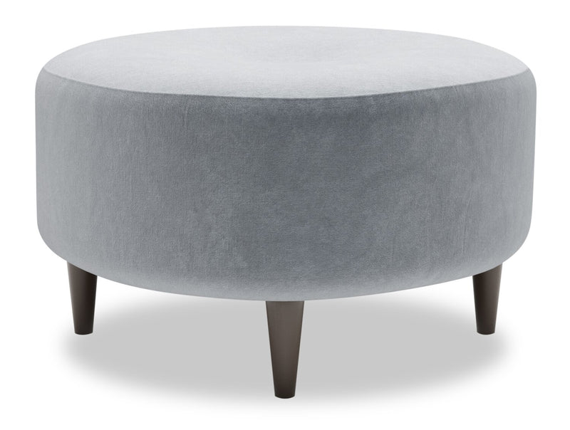 Sofa Lab The Curve Ottoman - Grey