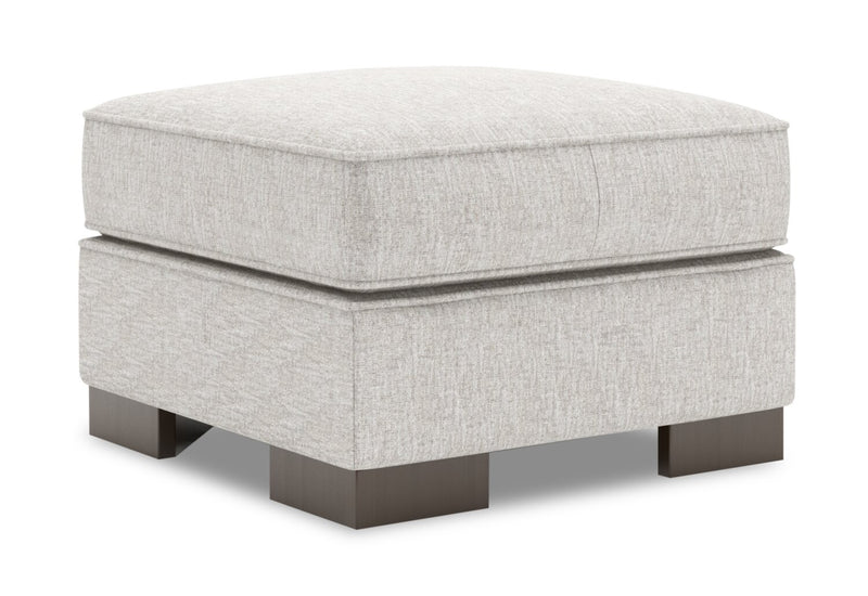 Sofa Lab Track Ottoman - Luxury Silver