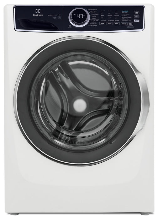 Electrolux 5.2 Cu. Ft. Front-Load Washer and 8 Cu. Ft. Gas Dryer - White
