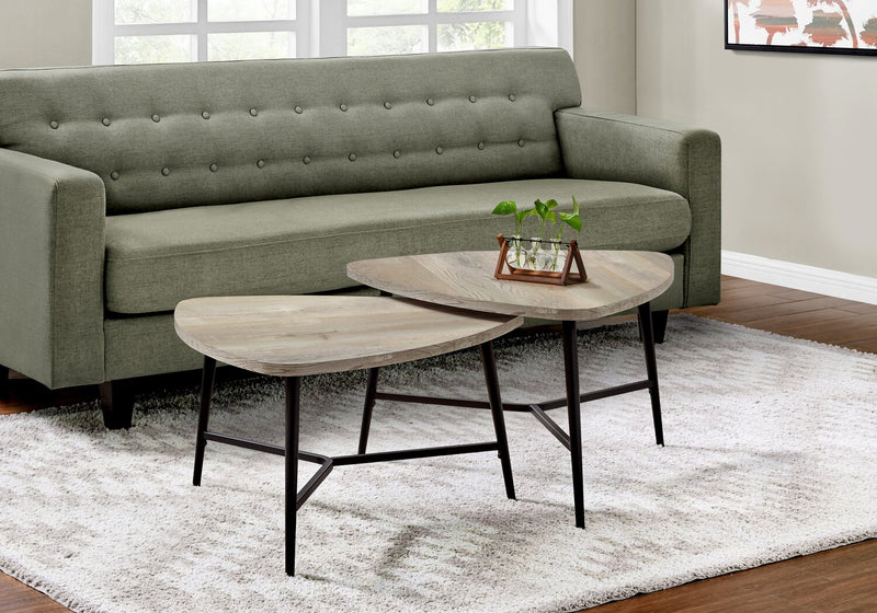 Mason Nesting Coffee Tables - Taupe 