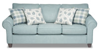 Scarlett Chenille Chair - Ecru