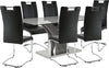 Tuxedo 7-Piece Dining Package – Black