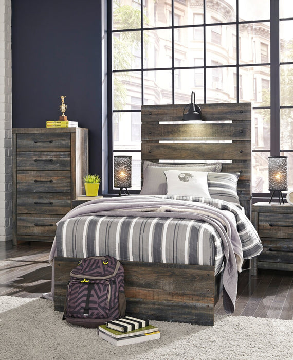 Abby Twin Bed - Brown