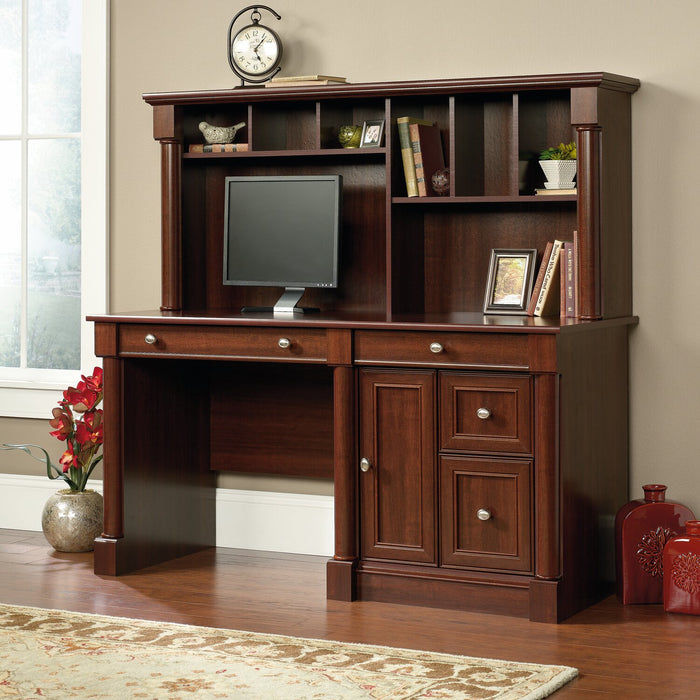 Palladia Desk with Hutch - Select Cherry 