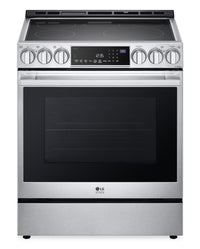 LG Studio 6.3 Cu. Ft. Smart Electric Range with Air Fry and ProBake Convection® - Smudge Proof Stain…