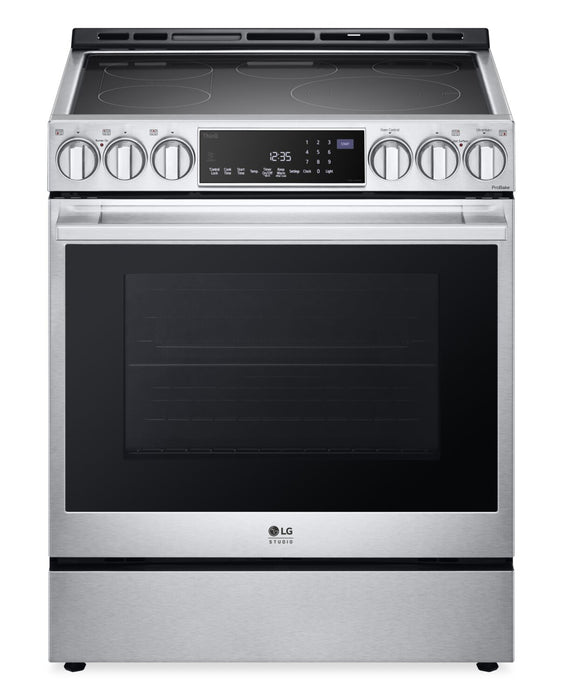 LG STUDIO 6.3 Cu. Ft. InstaView® Electric Slide-In Range - LSES6338F