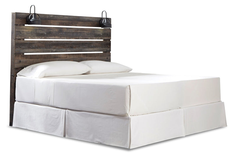 Abby King Headboard - Brown 