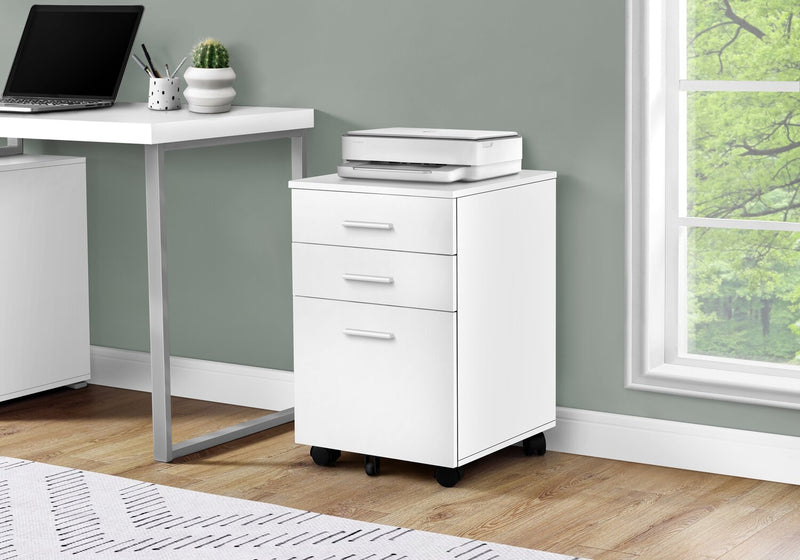 Clayton Filing Cabinet - White