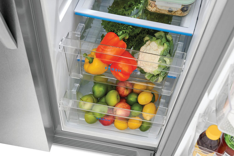 Frigidaire 22.3 Cu. Ft. Side-by-Side Refrigerator - FRSS2323AS