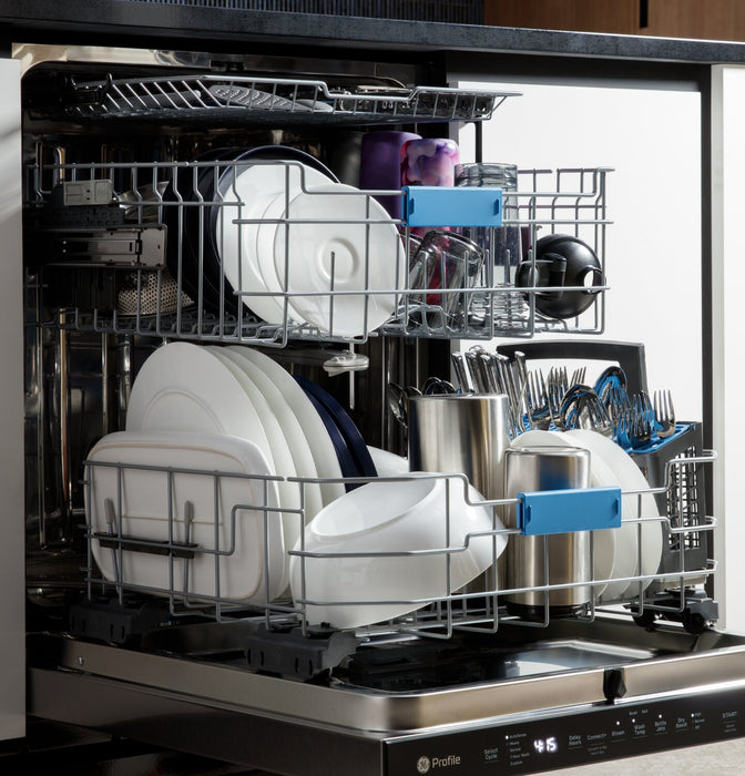 Profile Top-Control Dishwasher with Microban™ Antimicrobial Protection - PDP715SYVFS